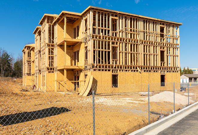 a long-lasting temporary fence helping to keep construction zones safe in Altheimer